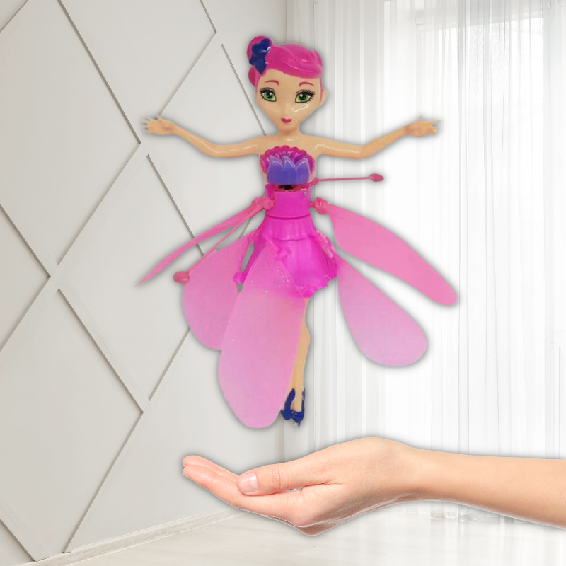 PlayNest - Poupée princesse fée volante magique