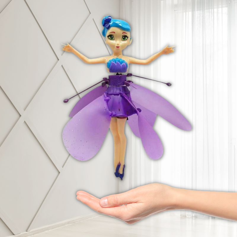 PlayNest - Poupée princesse fée volante magique