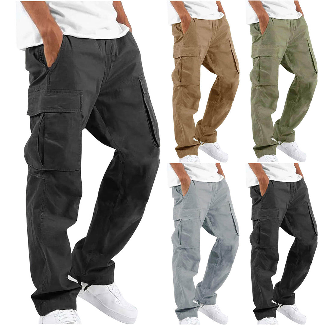 Logan – Pantalon cargo élégant avec plusieurs poches et design intemporel
