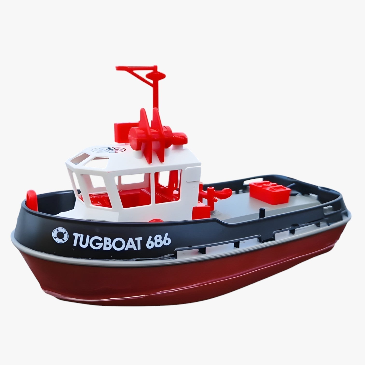 WaveCruze - Bateau de mer RC avec double moteur et portée de télécommande étendue