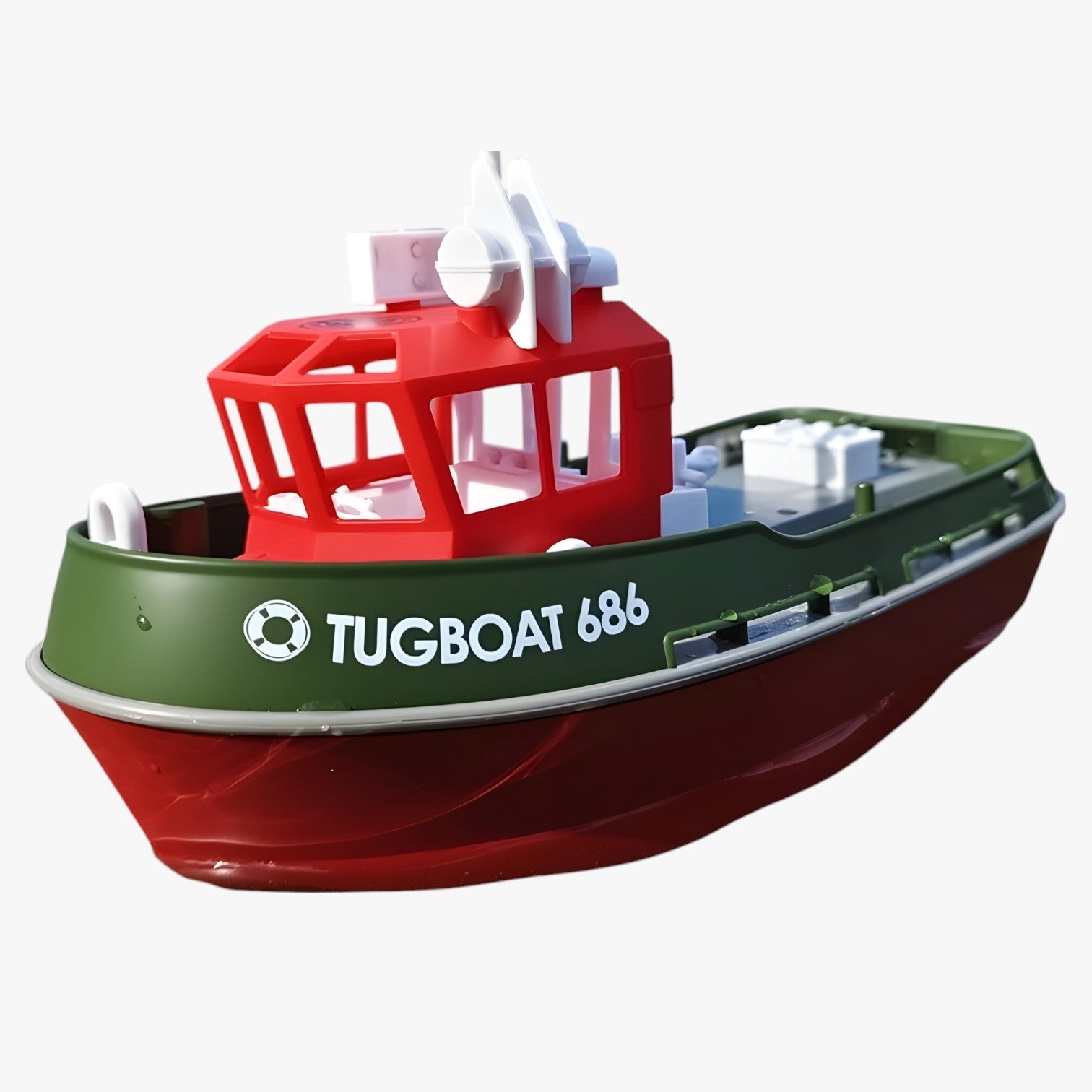 WaveCruze - Bateau de mer RC avec double moteur et portée de télécommande étendue
