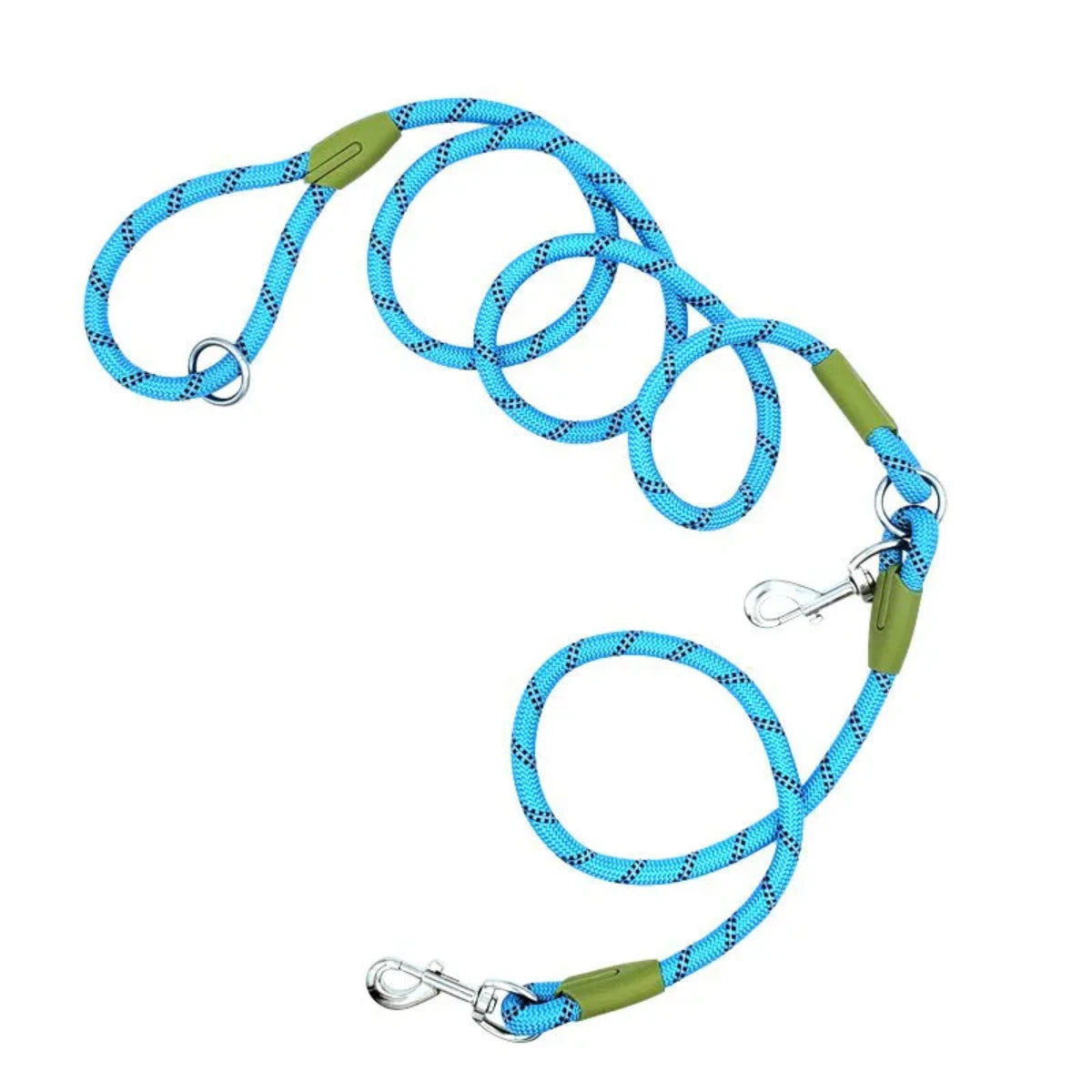 BuddyStride – Laisse pour chien mains libres avec ceinture réglable et design de sécurité réfléchissant