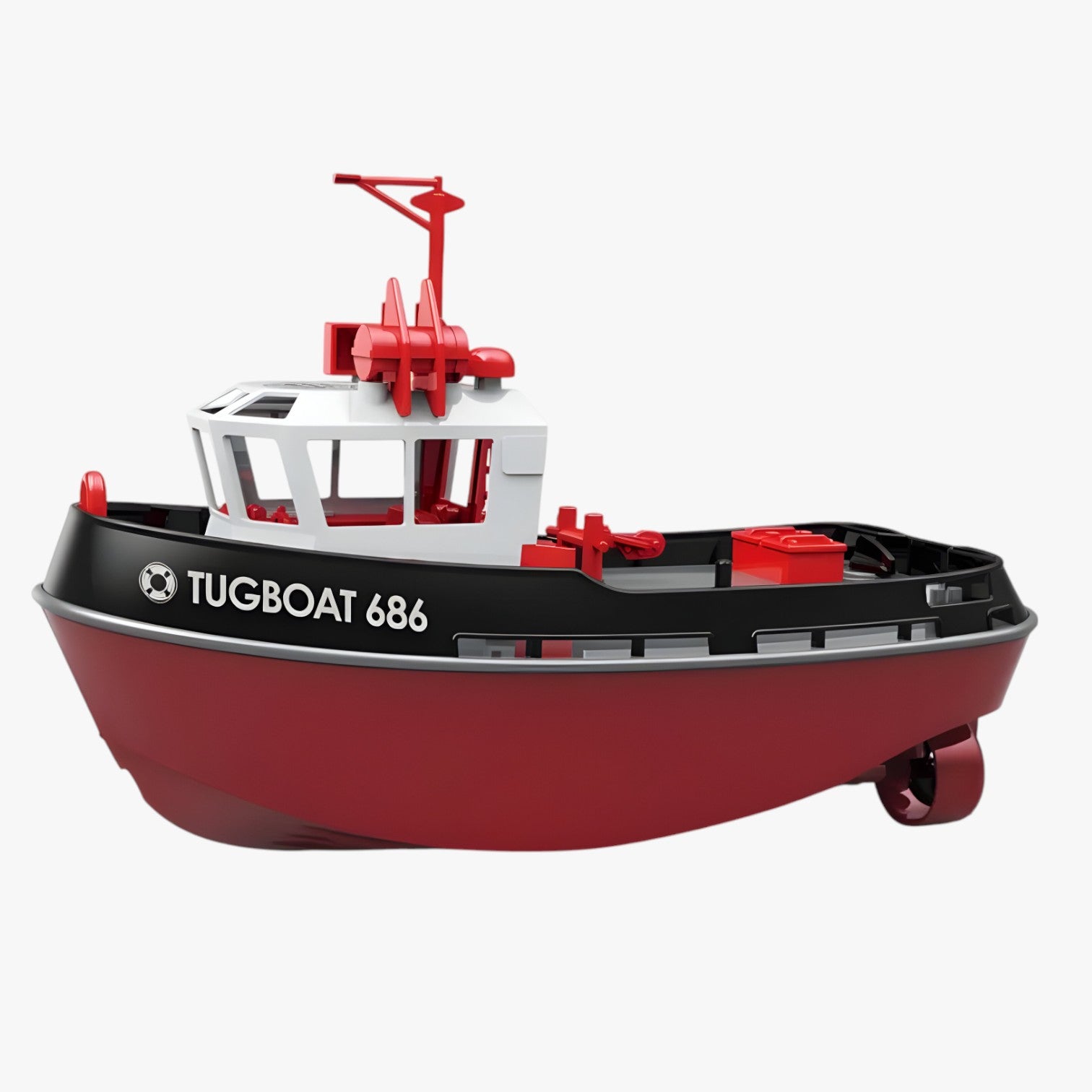 WaveCruze - Bateau de mer RC avec double moteur et portée de télécommande étendue