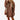Cardigan femenino holgado con cuello redondo y mangas largas