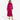 Vestido midi con cuello alto para mujer