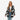 Aylin – Gilet boutonné à manches longues, col en V et imprimé