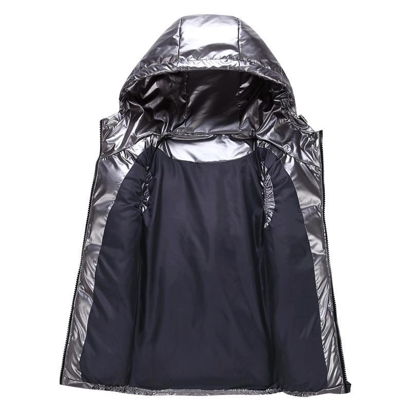 Adam – Veste à capuche élégante sans manches avec fermeture à glissière
